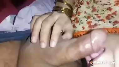 Bhabhi’s secret midnight desi blowjob to her Devar
