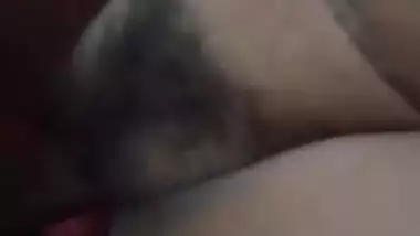 Desi wife with saggy boobs is humped in a XXX home video close-up