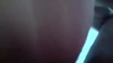 Cute and skinny Indian girlfriend in action