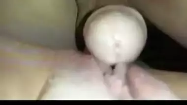 Andheri girlfriend fucks with dildo before sex