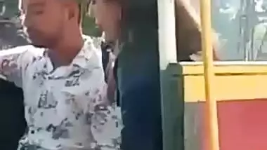 Indian lovers outdoor blowjob sex caught on cam