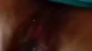Indian babe displays XXX breasts putting hand down there for sex pleasure