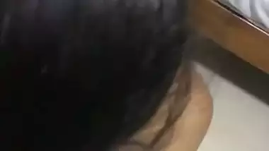 Massive dick sucking horny girlfriend in OYO room