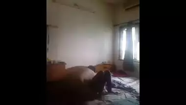 Amateur Indian man is naked and eager to film some porn with wife
