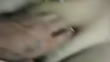 Bengali Desi XXX wife gets her tits and hairy pussy fingered MMS
