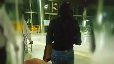 Indian Ass in tight jeans