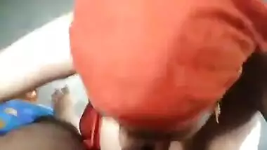 Famous girl giving blowjob part 1