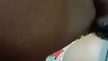 Lover licks his married lover’s tongue in Telugu sex