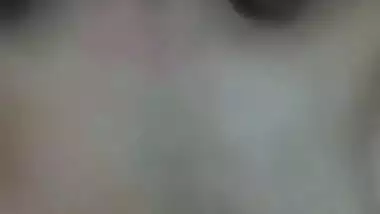 Indian nude babe takes a thick dick in her shaved pussy