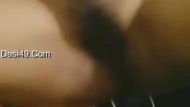 Today Exclusive- Sexy Desi Wife Nude Video Record By Hubby